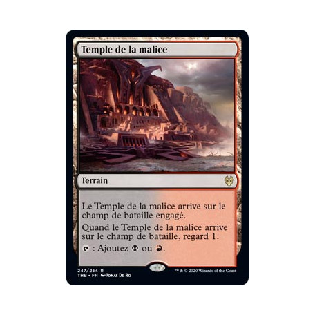 Temple de la malice / Temple of Malice