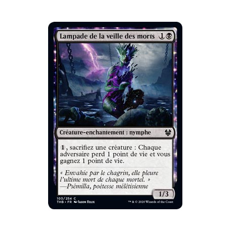Lampade de la veille des morts / Lampad of Death's Vigil