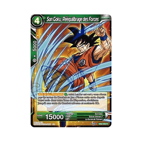 DB2-066 Son Goku, Rééquilibrage des Forces