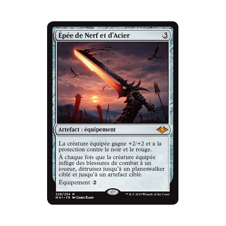 Épée de Nerf et d'Acier