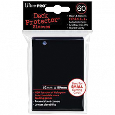 Protèges cartes x60 - Yu-Gi-Oh - Ultra Pro Noir