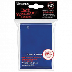Protèges cartes x60 - Yu-Gi-Oh - Ultra Pro Bleu