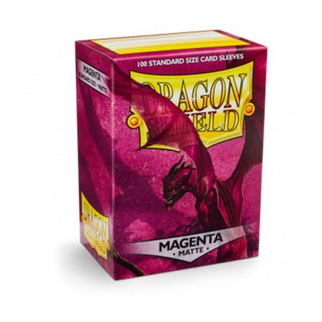 Protèges cartes - Deck Box x100 - Magenta Matte