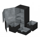 Flip'n'Tray Deck Case Ultimate Guard Noir Xenoskin 100+