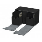 Flip'n'Tray Deck Case Ultimate Guard Noir Xenoskin 200+