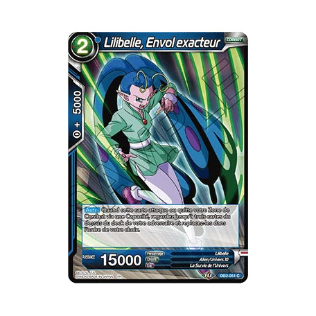 DB2-051 Lilibelle, Envol exacteur