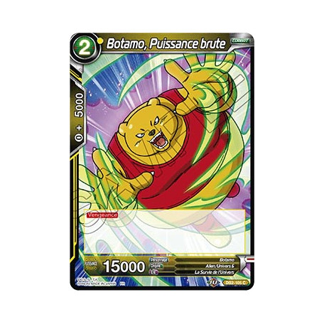 DB2-105 Botamo, Puissance brute