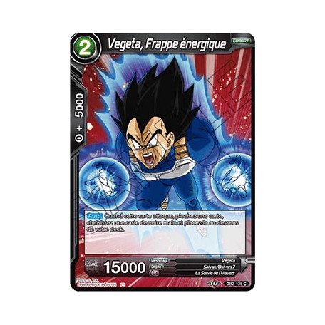 DB2-135 Vegeta, Frappe énergique