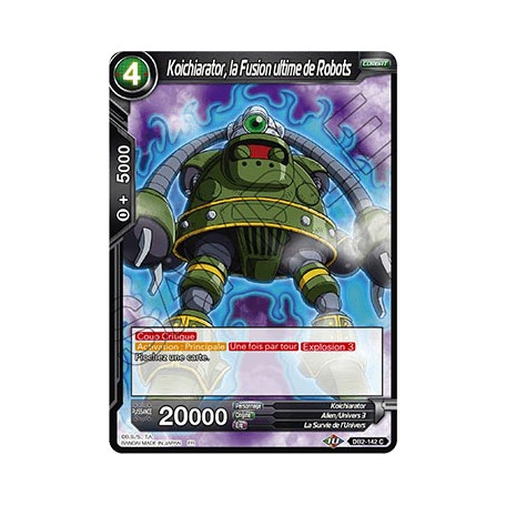 DB2-142 Koichiarator, la Fusion ultime de Robots