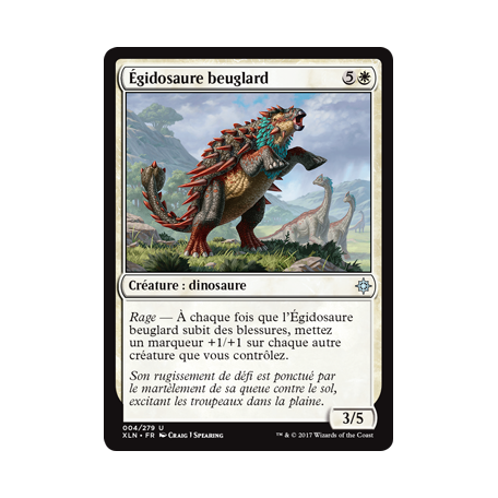 Égidosaure beuglard / Bellowing Aegisaur