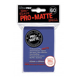 Protèges cartes x60 - Yu-Gi-Oh - Ultra Pro Bleu Matte