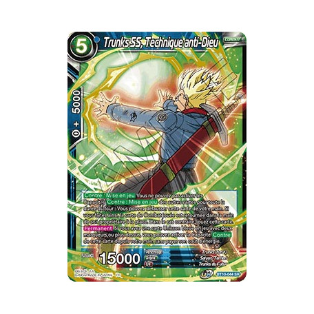 B10-044 Trunks SS, Technique anti-Dieu