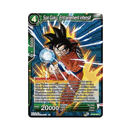 B10-066 Son Goku, Entraînement intensif