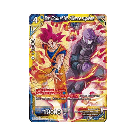 B10-145 Son Goku et Hit, Alliance suprême