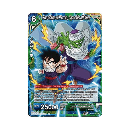 B10-147 Son Gohan et Piccolo, Capacités affûtées