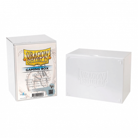 Dragon Shield - Boite de Rangement - Gaming Box - Blanc