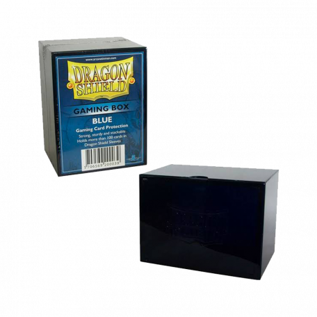 Dragon Shield - Boite de Rangement - Gaming Box - Bleu