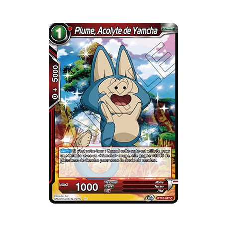 BT10-017 Plume, Acolyte de Yamcha