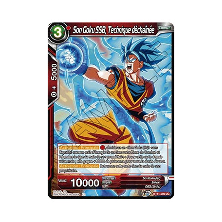 BT11-006 Son Goku SSB, Technique déchaînée