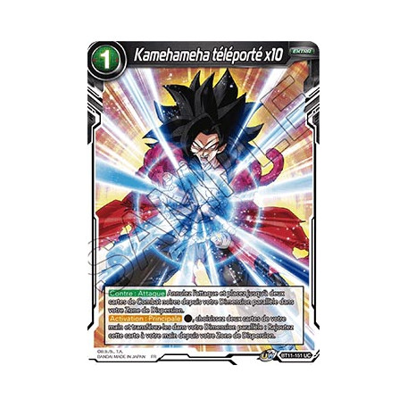 BT11-151 Kamehameha téléporté x10