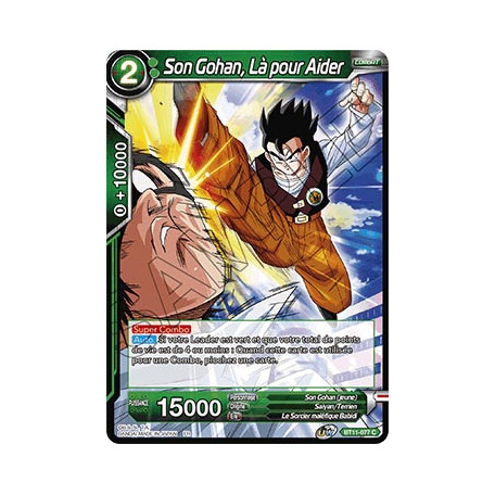 BT11-077 Son Gohan, Là pour Aider