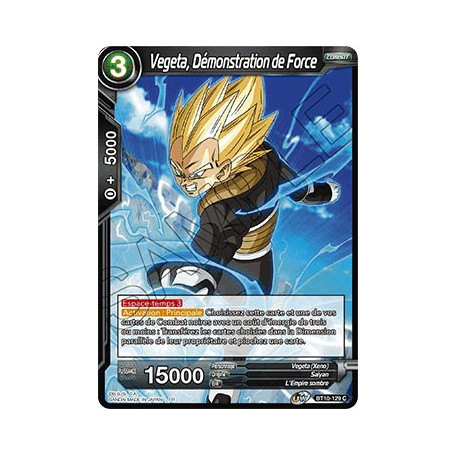 BT10-129 Vegeta, Démonstration de Force