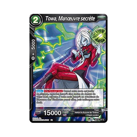 BT10-137 Towa, Manœuvre secrète