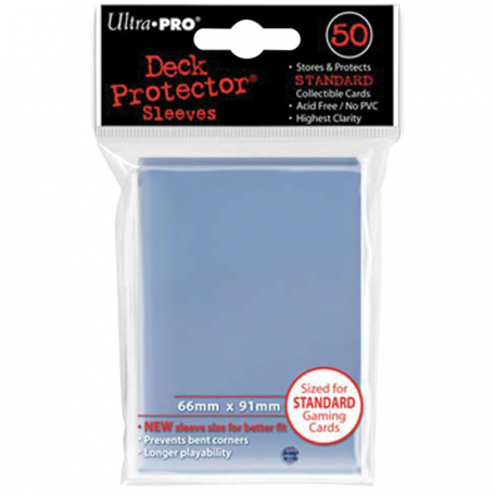 Protèges cartes  X100 - Blanc - Standard Size