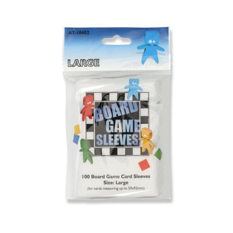 59mnx92mn - Protèges cartes  X50 - Standard European Board Game Sleeves