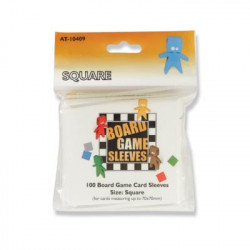 70mm x 70 mm - Protèges cartes  X100 Board Game Sleeves