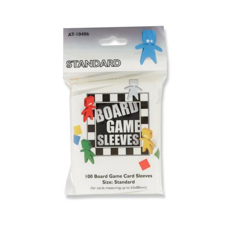 63mm x 88 mm - Protèges cartes X100 Board Game Sleeves