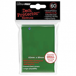 Protèges cartes x60 - Yu-Gi-Oh - Ultra Pro Vert
