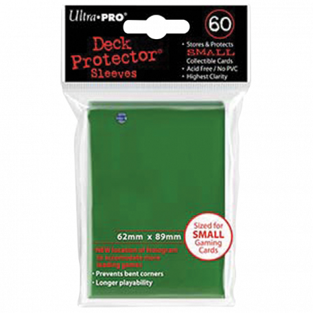Protèges cartes x60 - Yu-Gi-Oh - Ultra Pro Vert