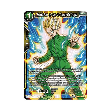 BT12-091 Son Gohan, en train de Gagner du Temps