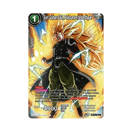 BT12-129 Son Gohan SS3, Puissance fantastique