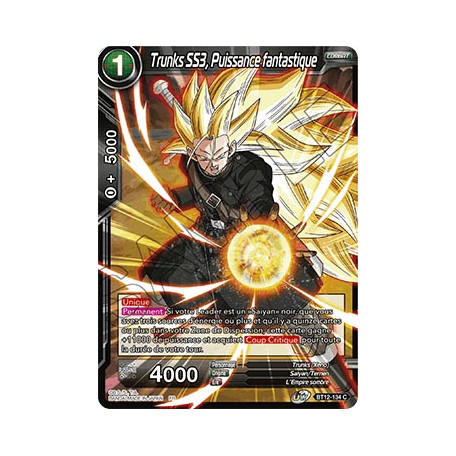 BT12-134 Trunks SS3, Puissance fantastique