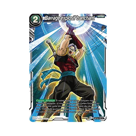 BT12-151 Barrage explosif tranchant