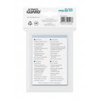 X100 Protèges cartes Side-Loading Precise-Fit Sleeves Transparent