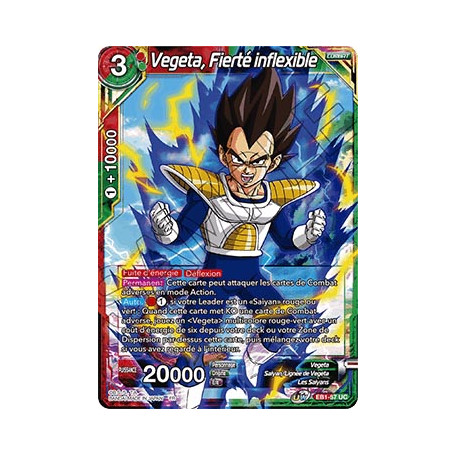 EB1-57 Vegeta, Fierté inflexible