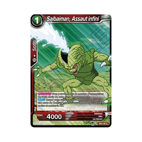EB1-06 Saibaiman, Assaut infini