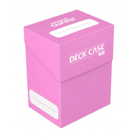 Ultimate Guard boîte pour cartes Deck Case 80+ taille standard Rose