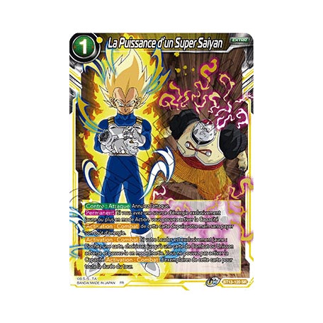 BT13-120 La Puissance d'un Super Saiyan
