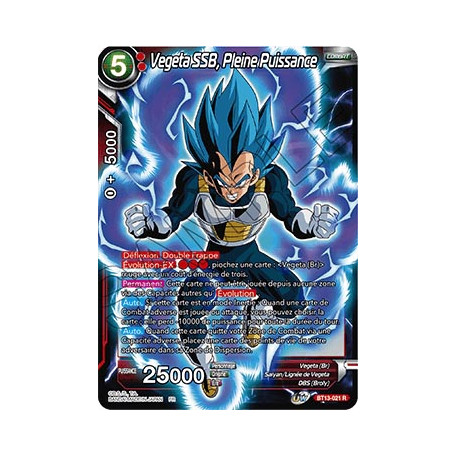 BT13-021 Vegeta SSB, Pleine Puissance