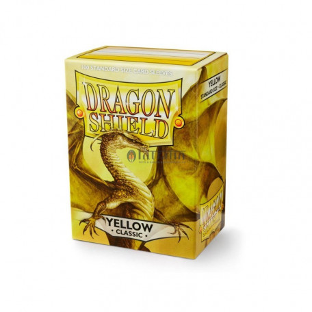 Protèges cartes - Deck Box x100 - Yellow Classic