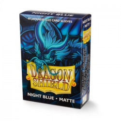 Dragon Shield 60 pochettes - Sleeves format japonais - Night Blue