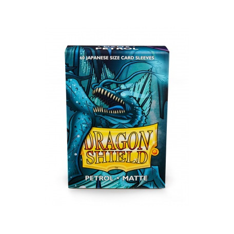 Dragon Shield 60 pochettes - Sleeves format japonais - Petrol Matte