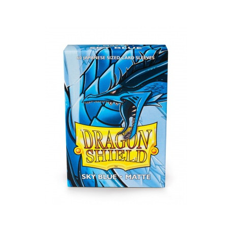 Dragon Shield 60 pochettes - Sleeves format japonais - Sky Blue Matte