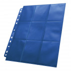 Ultimate Guard 18-Pocket Pages Side-Loading Bleu x50