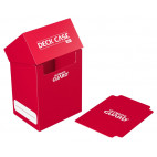 Ultimate Guard boîte pour cartes Deck Case 80+ taille standard Rouge