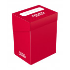 Ultimate Guard boîte pour cartes Deck Case 80+ taille standard Rouge